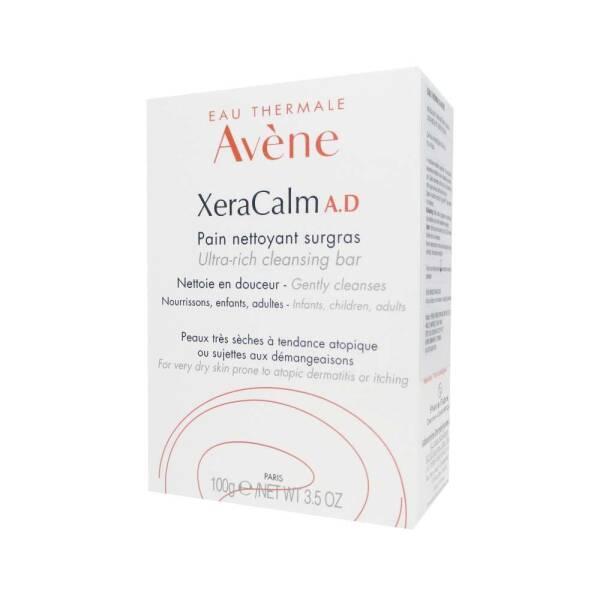 Avene XeraCalm A.D Ultra Rich Cleansing Bar: Soothe Dry, Sensitive Skin - Soap &amp; Fragrance Free Relief for Eczema &amp; Irritation