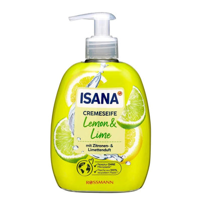 Isana Lemon &amp; Lime Liquid Hand Soap 500 ml