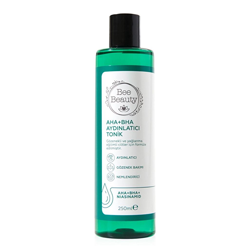 Bee Beauty AHA &amp; BHA Brightening Toner with Exfoliating Acids 250ml