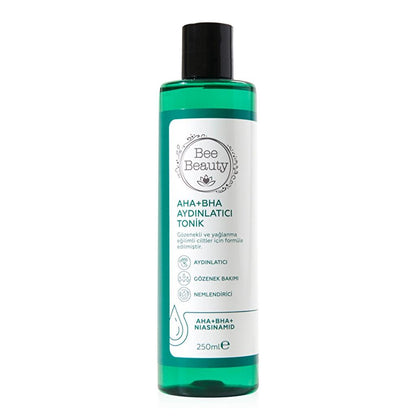 Bee Beauty AHA &amp; BHA Brightening Toner with Exfoliating Acids 250ml