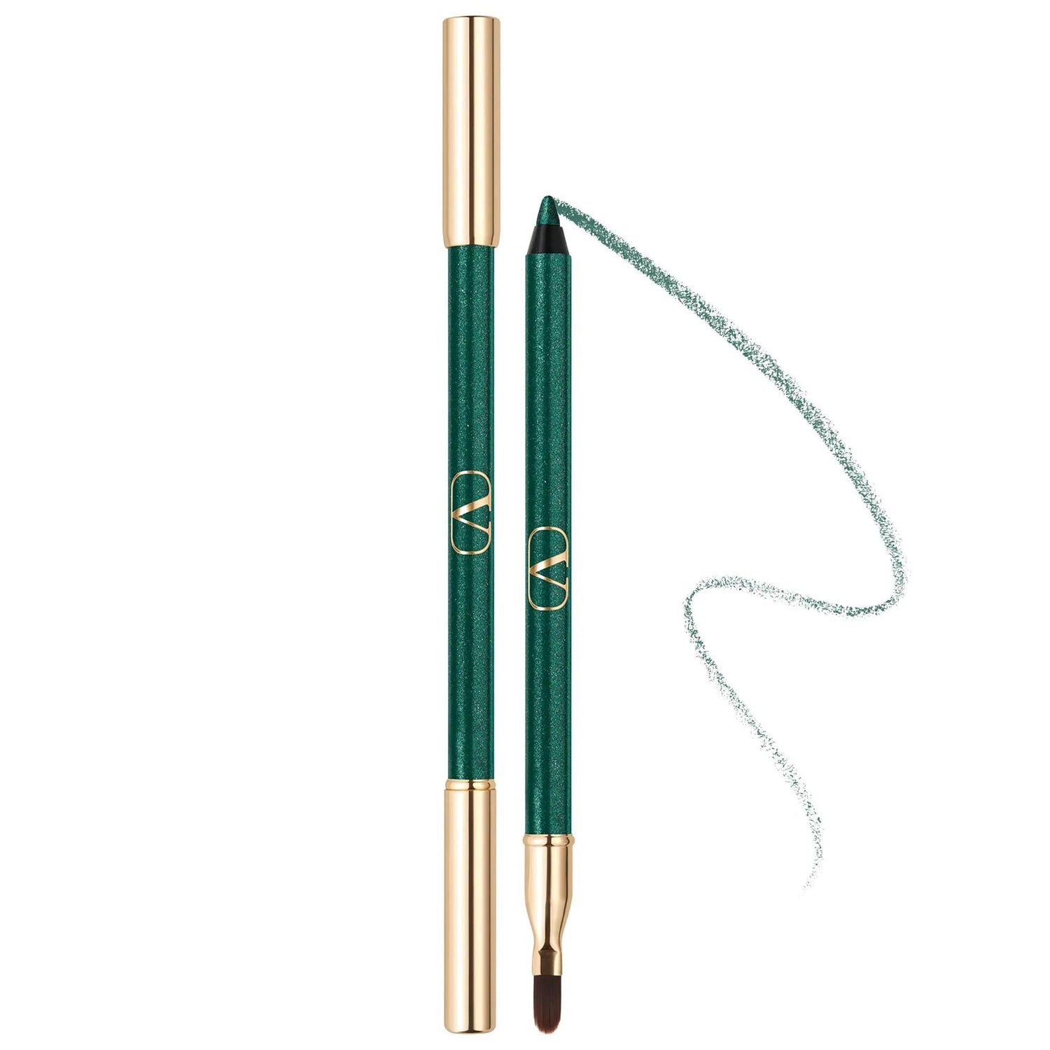 Colorgraph Waterproof Gel Eyeliner Pencil - Long-Lasting, Smudge-Proof Makeup for Busy Lifestyles | Dual-Ended Design with Pencil Tip &amp; Blending Brush