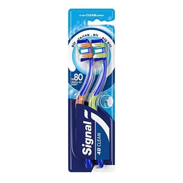Signal 4D Clean Expert Electric Toothbrush - Advanced Oral Care with 4D Cleaning Technology