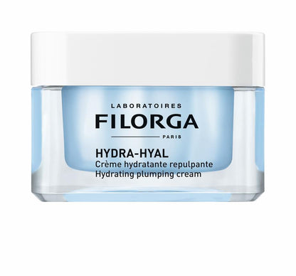 Filorga Hydra-Hyal: Intense Hydrating &amp; Plumping Face Cream with 5 Hyaluronic Acids - Wrinkle Reduction &amp; Dry Skin Relief (50ml/1.69 fl oz)