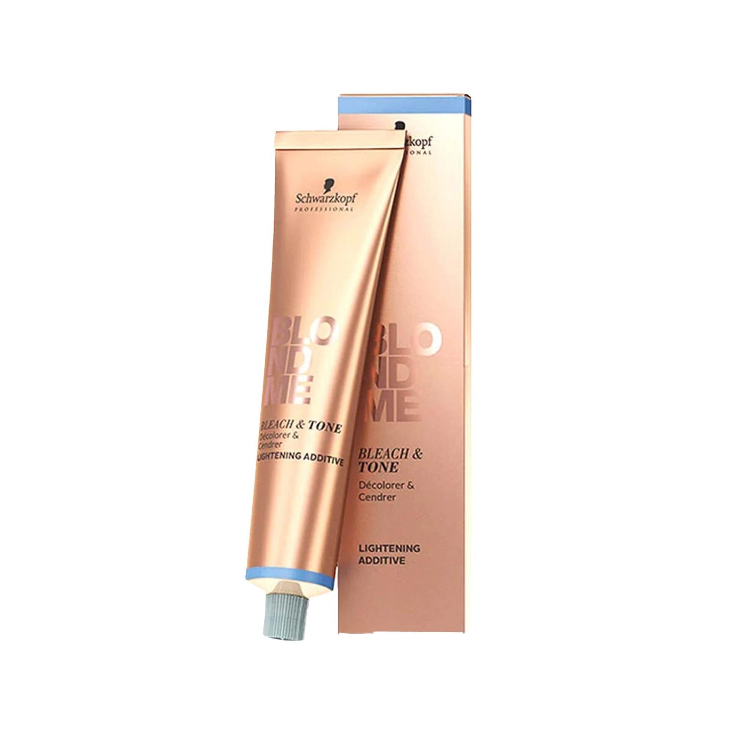Schwarzkopf Blondme Bleach and Tone Hair Bleaching and Toning Cream - 60ml - Simplifies Hair Coloring Process