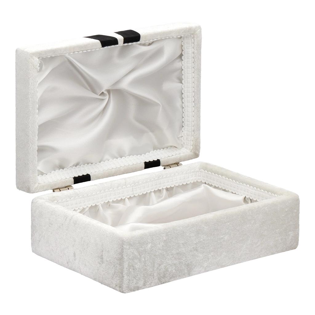 Eklips White Groom Gift Pouch for Wedding Traditions