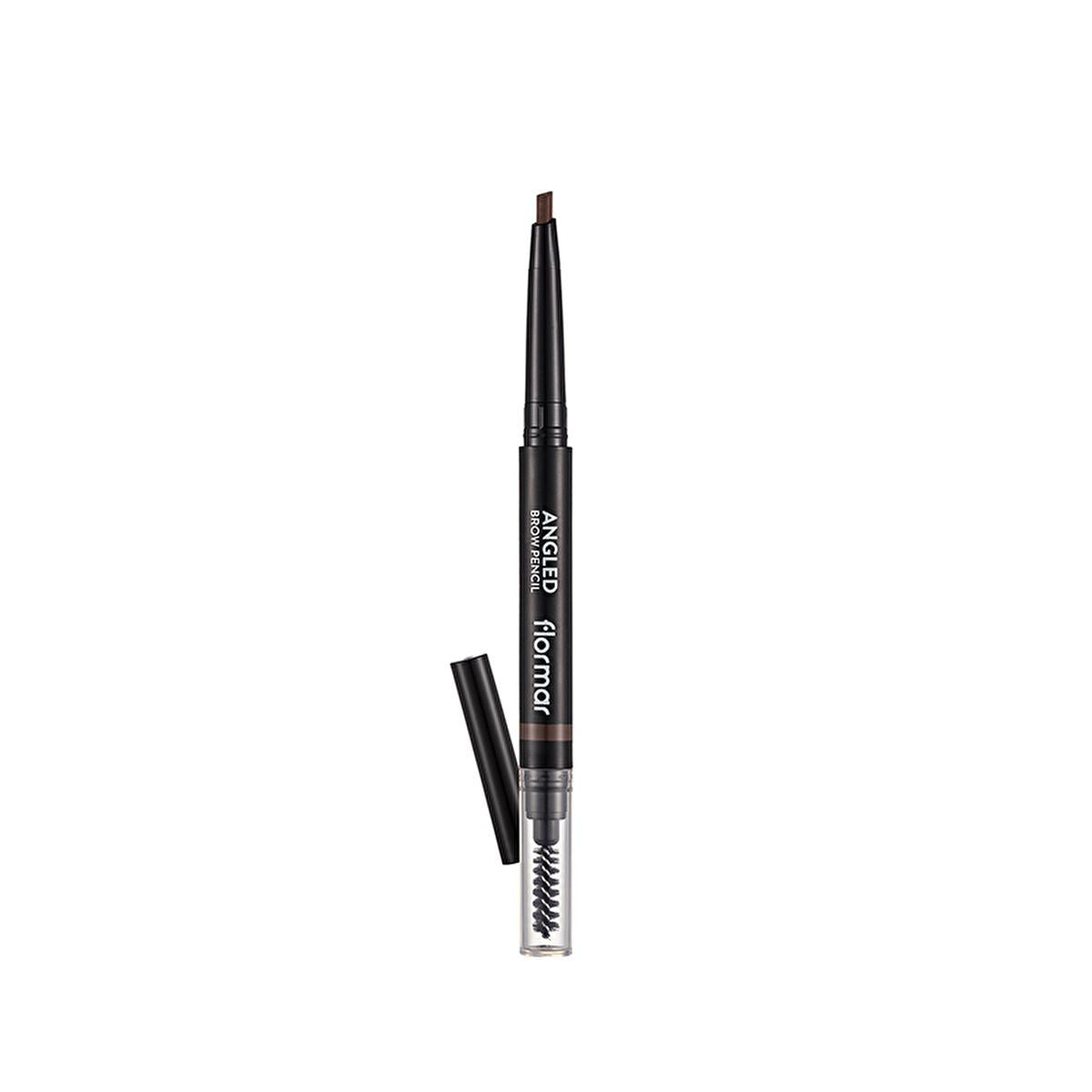 Flormar Light Brown Angled Eyebrow Pencil: Define &amp; Shape Brows for a Natural, Smudge-Proof Look All Day