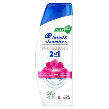 Head &amp; Shoulders 2-in-1 Silky Soft Anti-Dandruff Shampoo 300ml