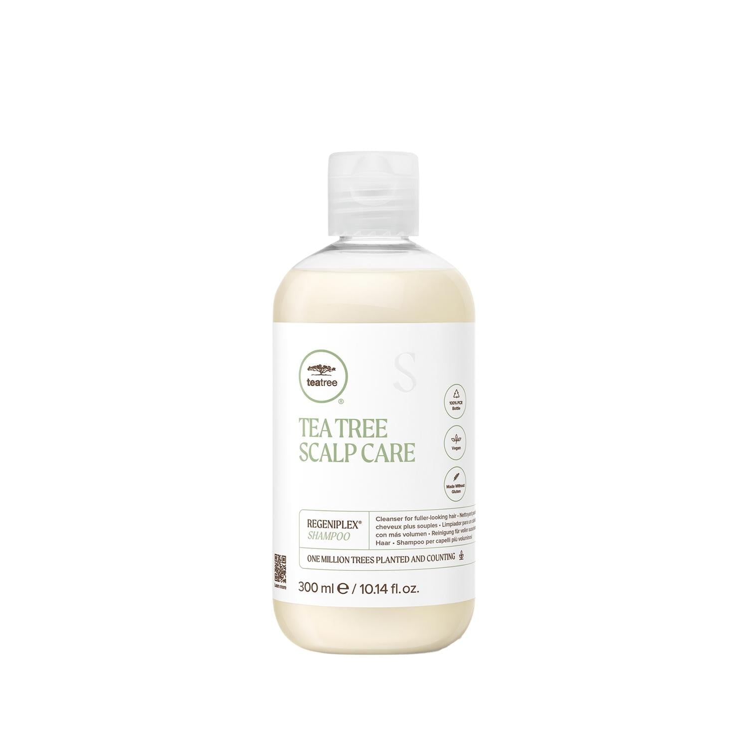 Paul Mitchell Tea Tree Scalp Care Regeniplex Shampoo - Soothe &amp; Calm Scalp Irritations, 300ml
