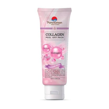 Pure Korean Collagen Peel-Off Mask for Firming Skin 100ml