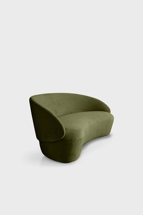 Naïve Sofa elegant three-seater soft plush seating furniture modern living room