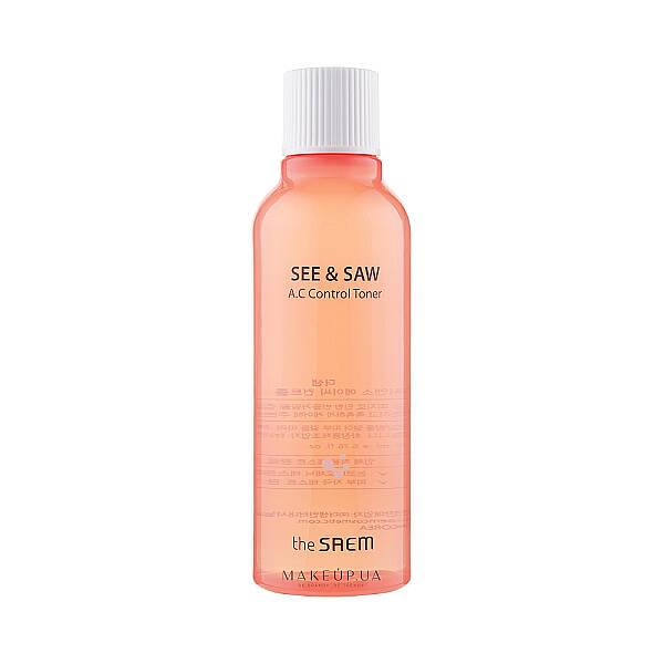 The Saem See &amp; Saw AC Control Toner for Oily Skin 200 ml