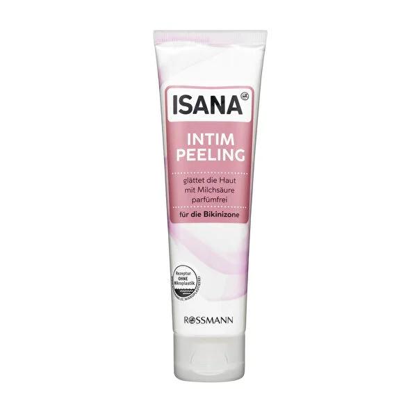 Isana Gentle Intimate Peeling: Exfoliate, Smooth &amp; Renew Sensitive Skin - Dermatologically Tested Feminine Exfoliator