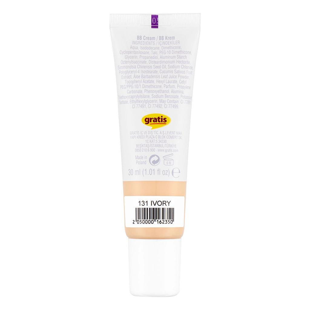 Beaulis Beautify It BB Cream - Hydrating Ivory Formula - 30ml