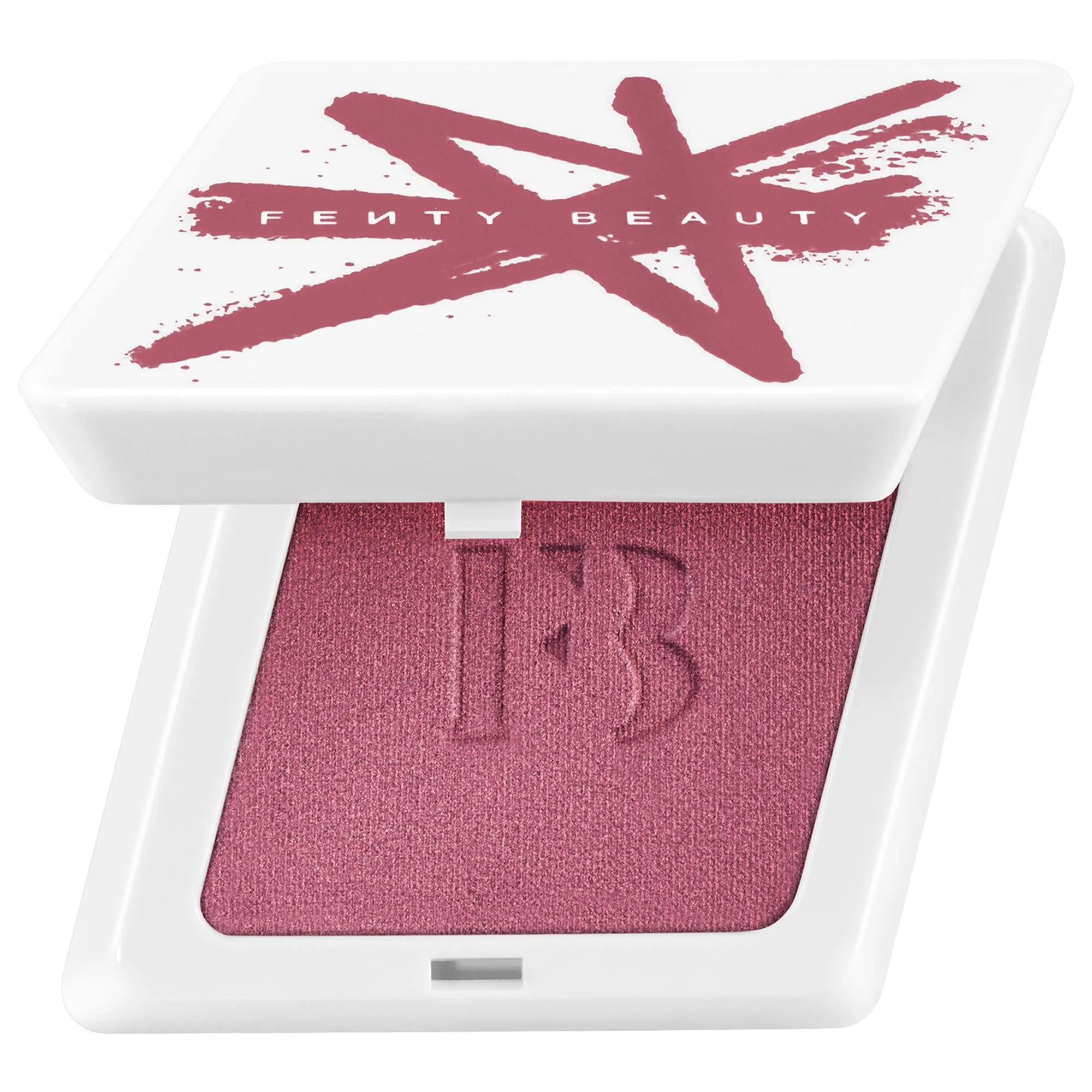 Fenty Cheeks Suede: Waterproof Powder Blush - Long-Lasting, High-Pigment, Sweat &amp; Humidity Resistant - Matte &amp; Shimmer Finishes