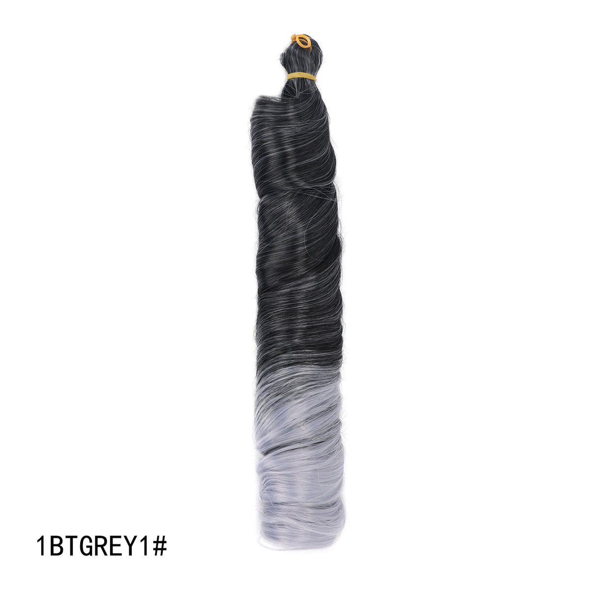 Crochet hair tubes curved wigs braids