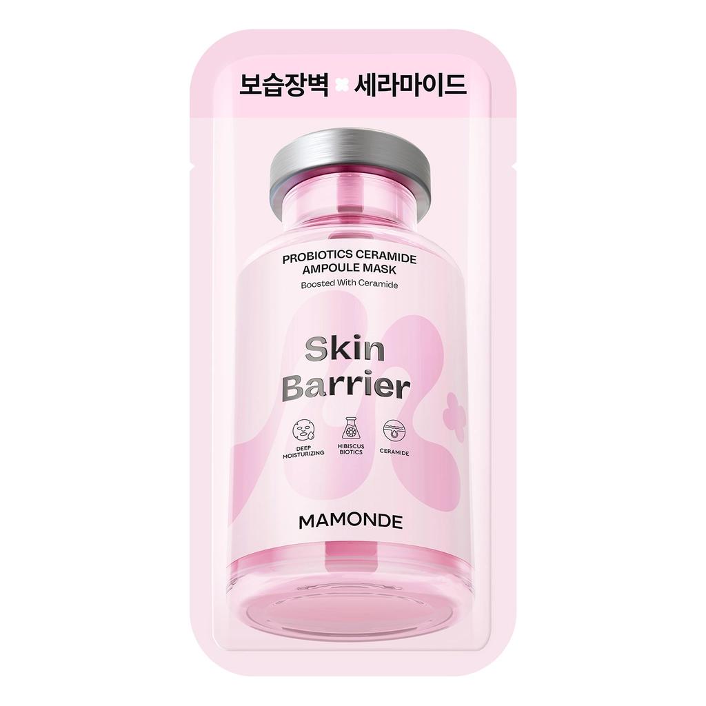Mamonde Ceramide &amp; Probiotics Ampoule Sheet Mask 23 ml