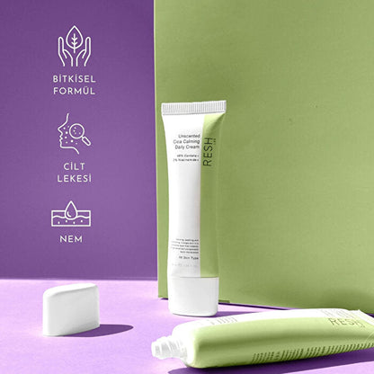 Resh Lab Unscented Cica Calming Cream 50ml - Gentle Formula | Korean Skincare