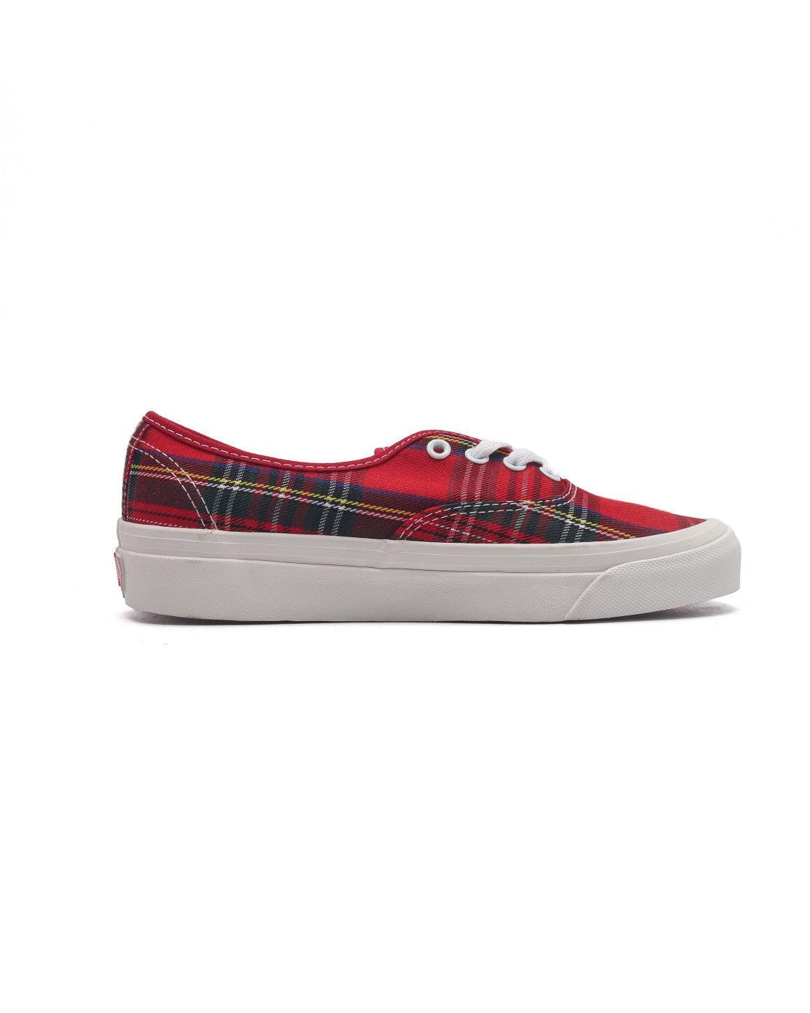 Vans X Pendleton Authentic 44 DX Anaheim Factory Red Tartan