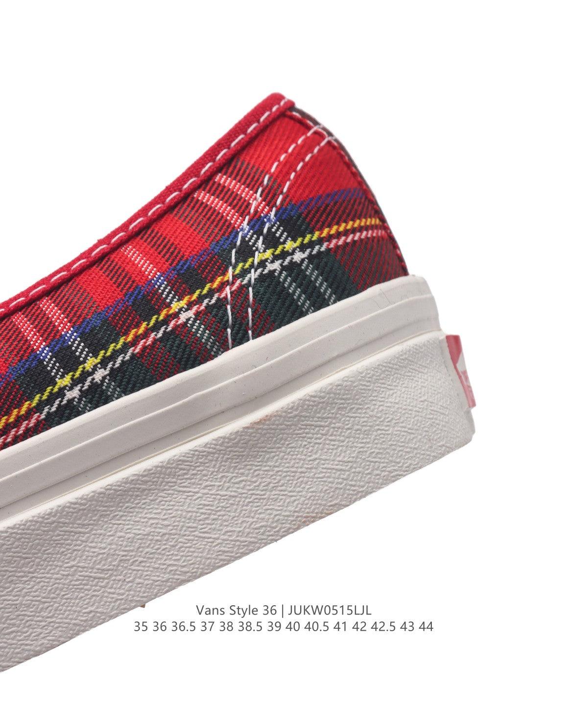 Vans X Pendleton Authentic 44 DX Anaheim Factory Red Tartan