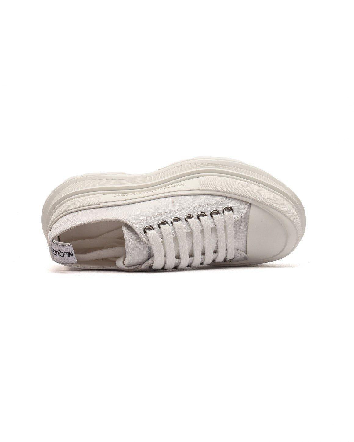 Alexander McQueen Women Tread Slick lace-up Sneakers