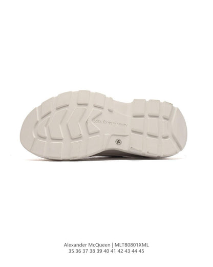Alexander McQueen Women Tread Slick lace-up Sneakers