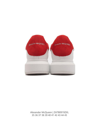 Alexander McQueen Sneakers White &amp; Red | Luxury Fashion Statement
