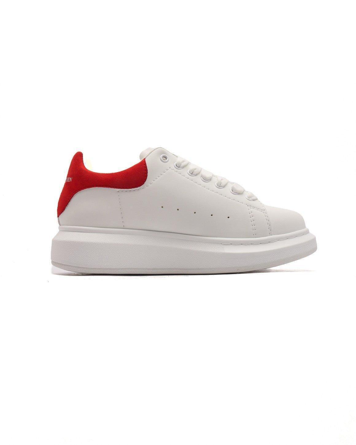 Alexander McQueen Sneakers White &amp; Red | Luxury Fashion Statement