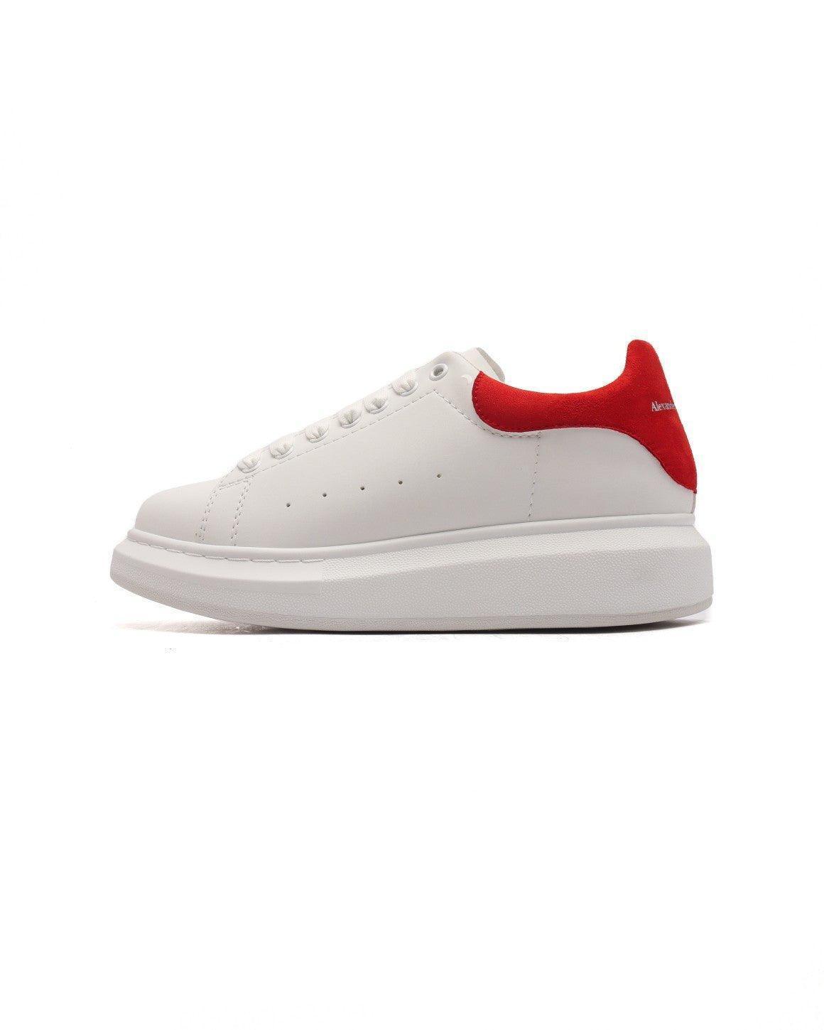 Alexander McQueen Sneakers White &amp; Red | Luxury Fashion Statement
