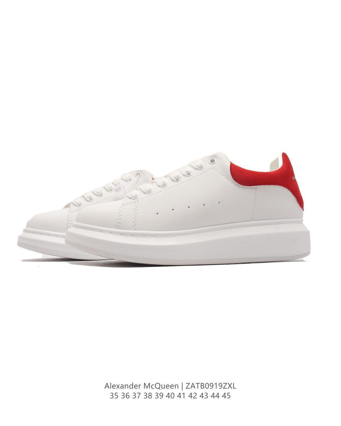 Alexander McQueen Sneakers White &amp; Red | Luxury Fashion Statement