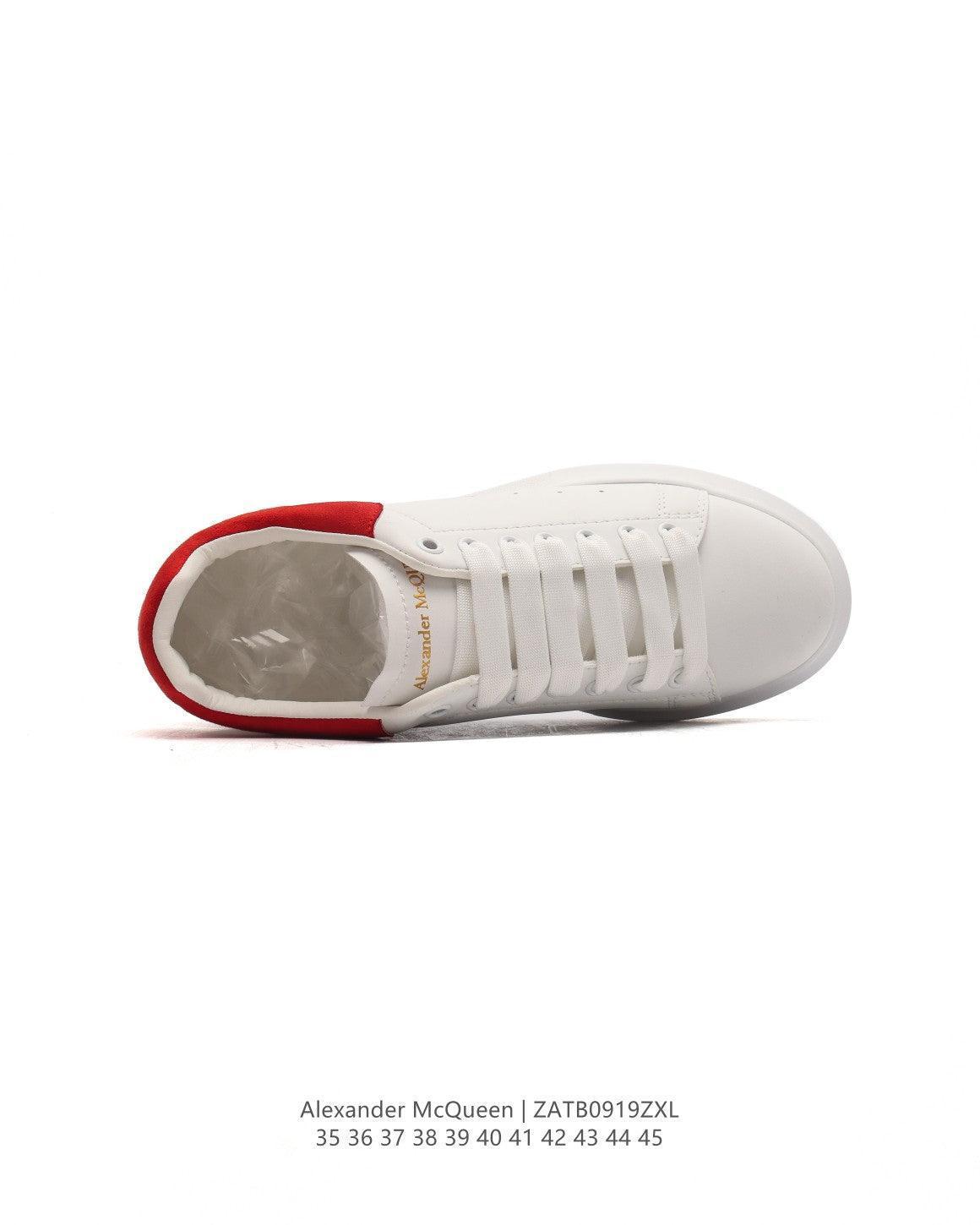 Alexander McQueen Sneakers White &amp; Red | Luxury Fashion Statement