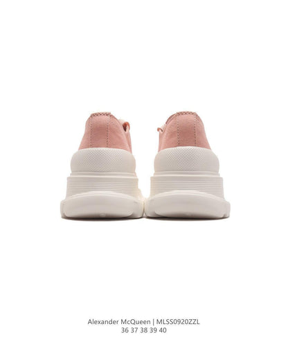 Alexander McQueen Women Tread Slick lace-up Sneakers &