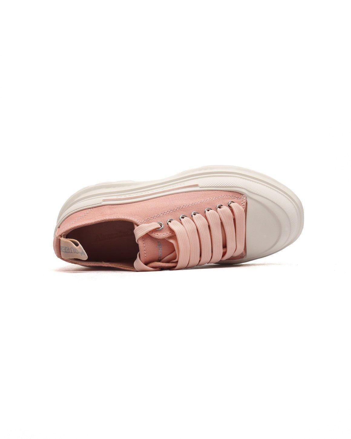 Alexander McQueen Women Tread Slick lace-up Sneakers &
