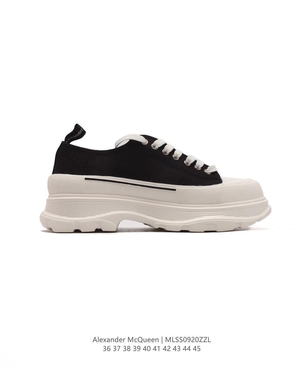 Alexander McQueen Women Tread Slick lace-up Sneakers &