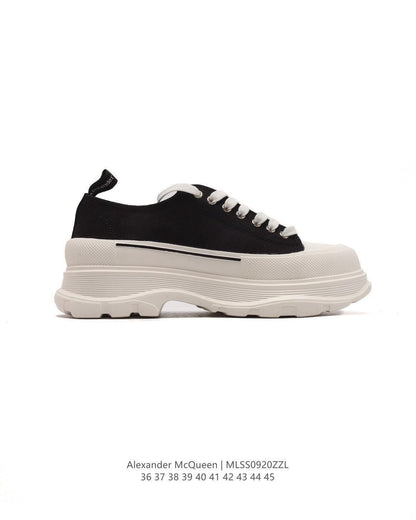 Alexander McQueen Women Tread Slick lace-up Sneakers &