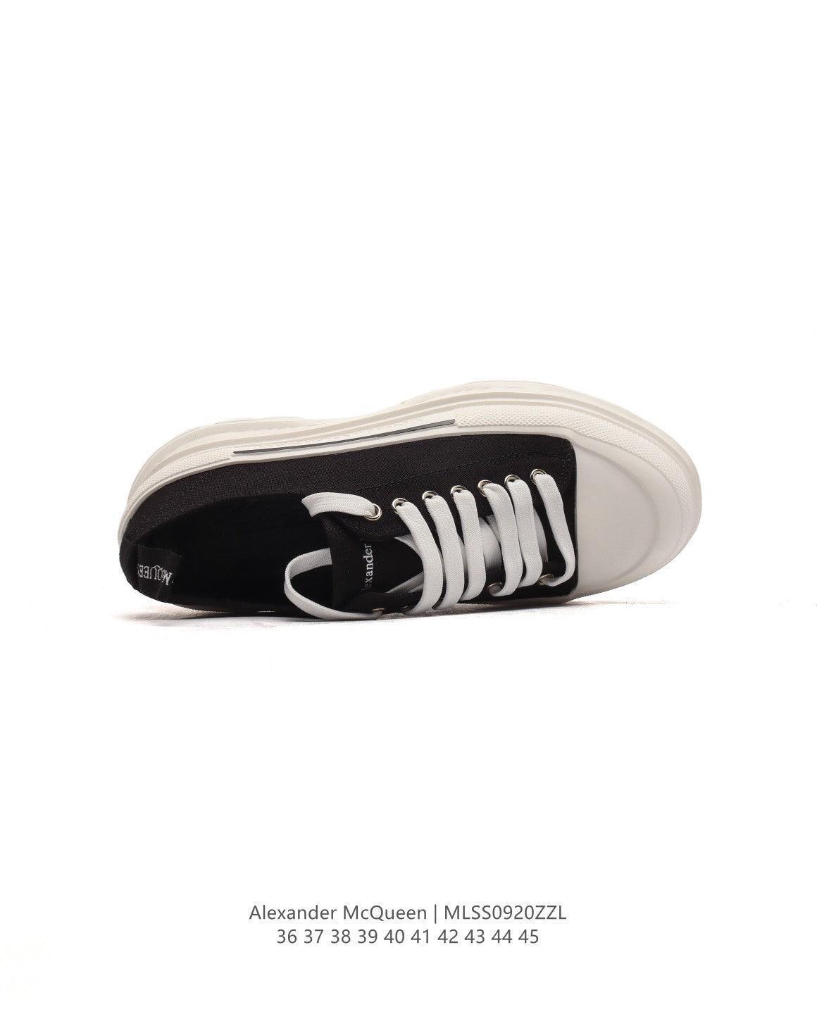 Alexander McQueen Women Tread Slick lace-up Sneakers &