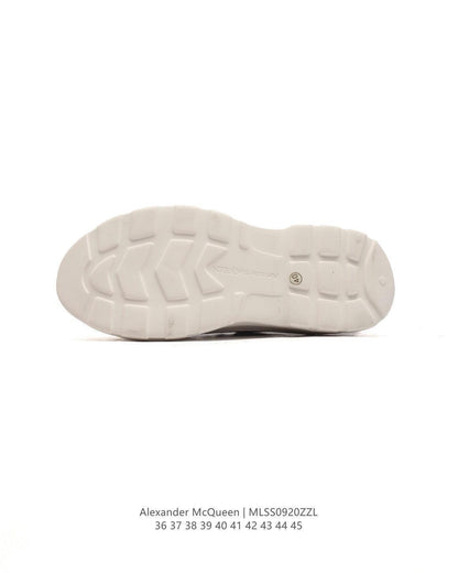Alexander McQueen Women Tread Slick lace-up Sneakers &
