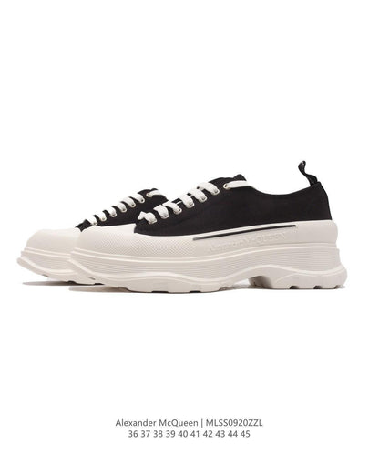 Alexander McQueen Women Tread Slick lace-up Sneakers &