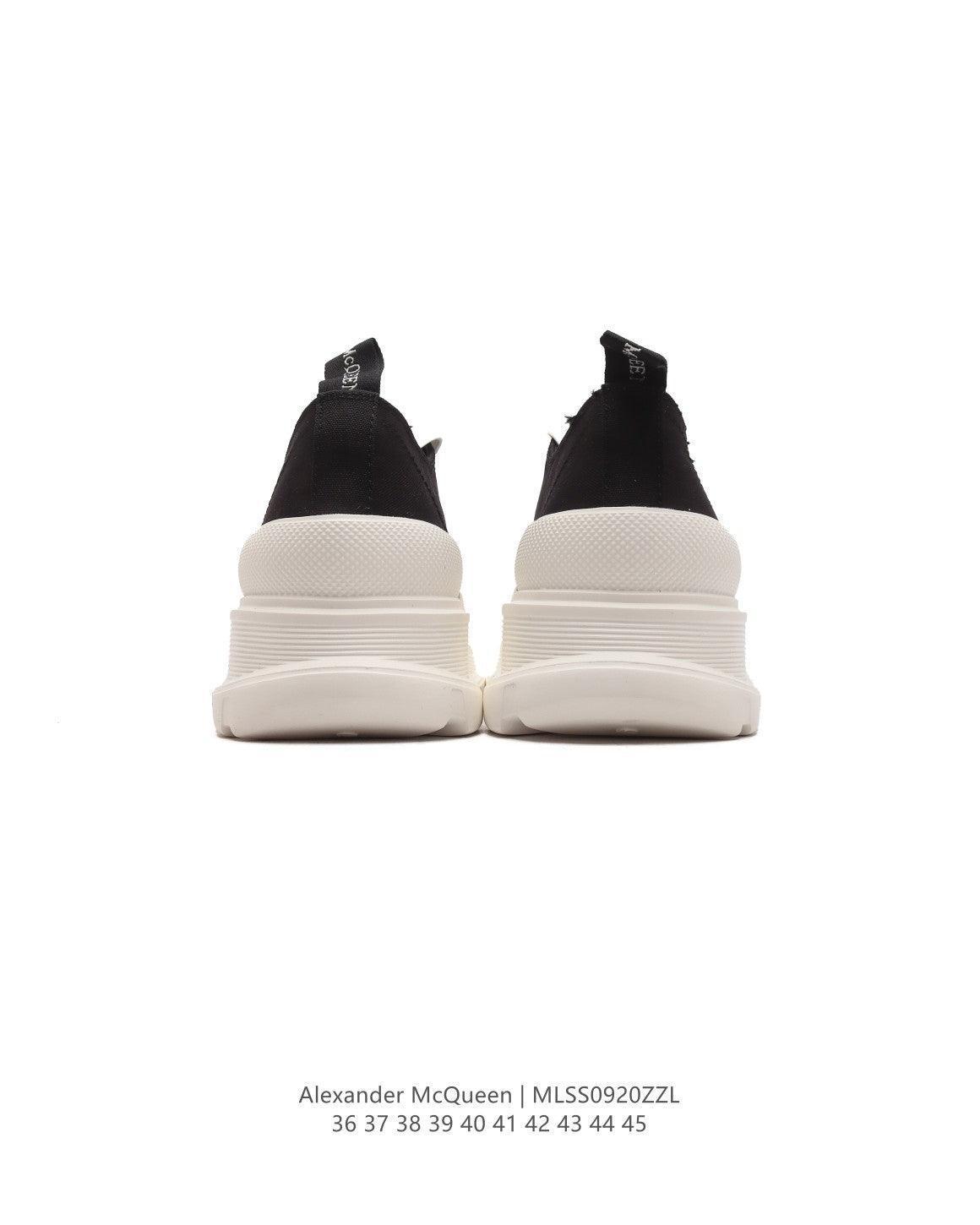 Alexander McQueen Women Tread Slick lace-up Sneakers &