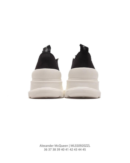 Alexander McQueen Women Tread Slick lace-up Sneakers &