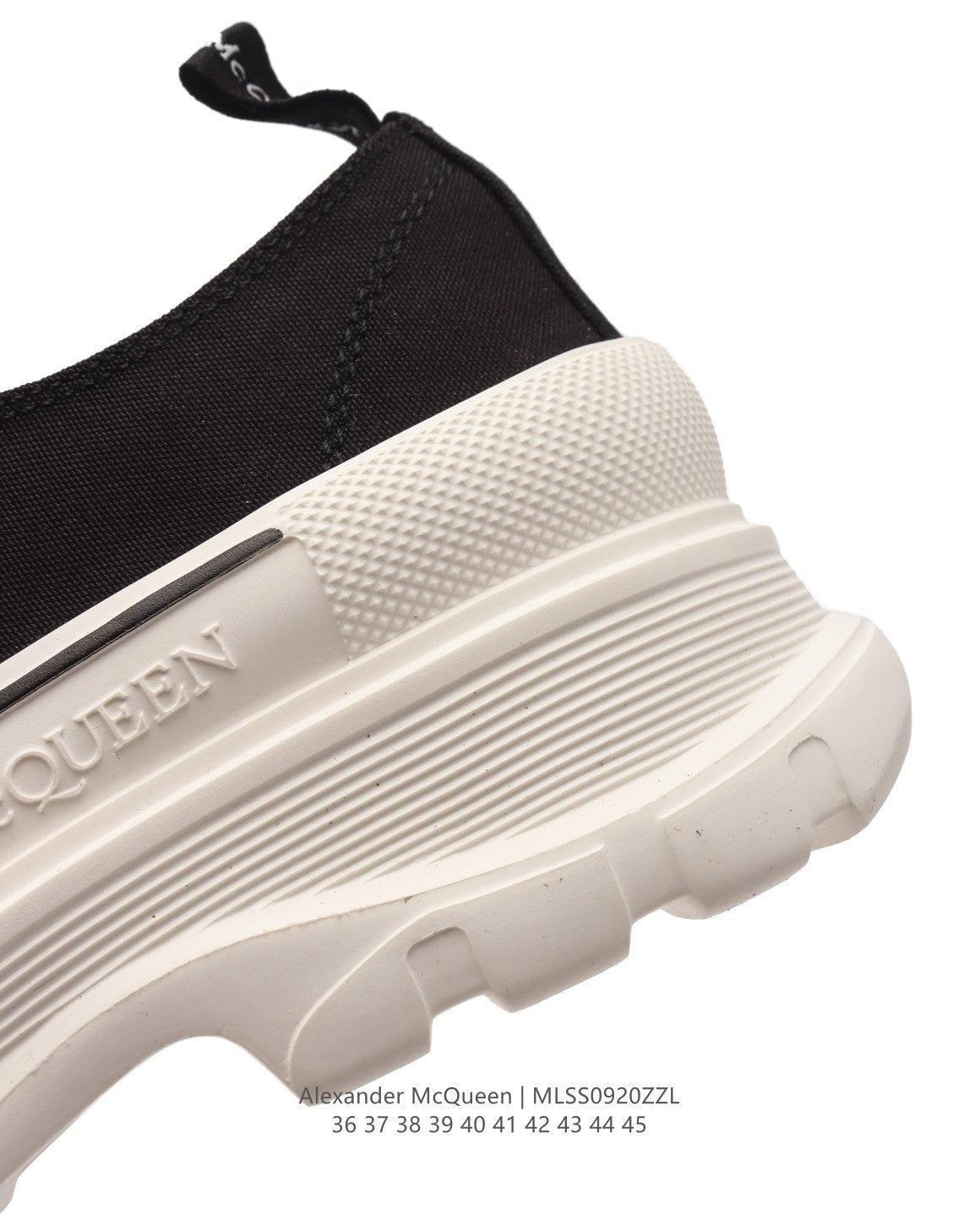 Alexander McQueen Women Tread Slick lace-up Sneakers &
