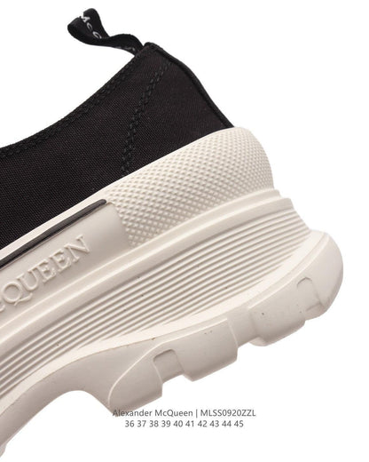 Alexander McQueen Women Tread Slick lace-up Sneakers &