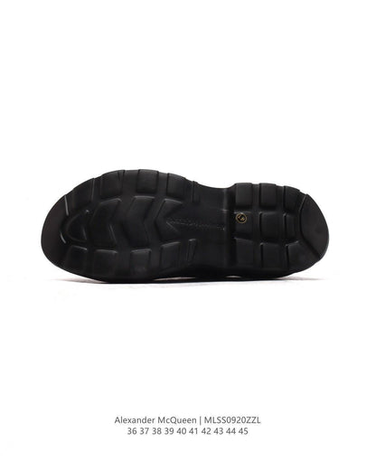 Alexander McQueen Women Tread Slick lace-up Sneakers &