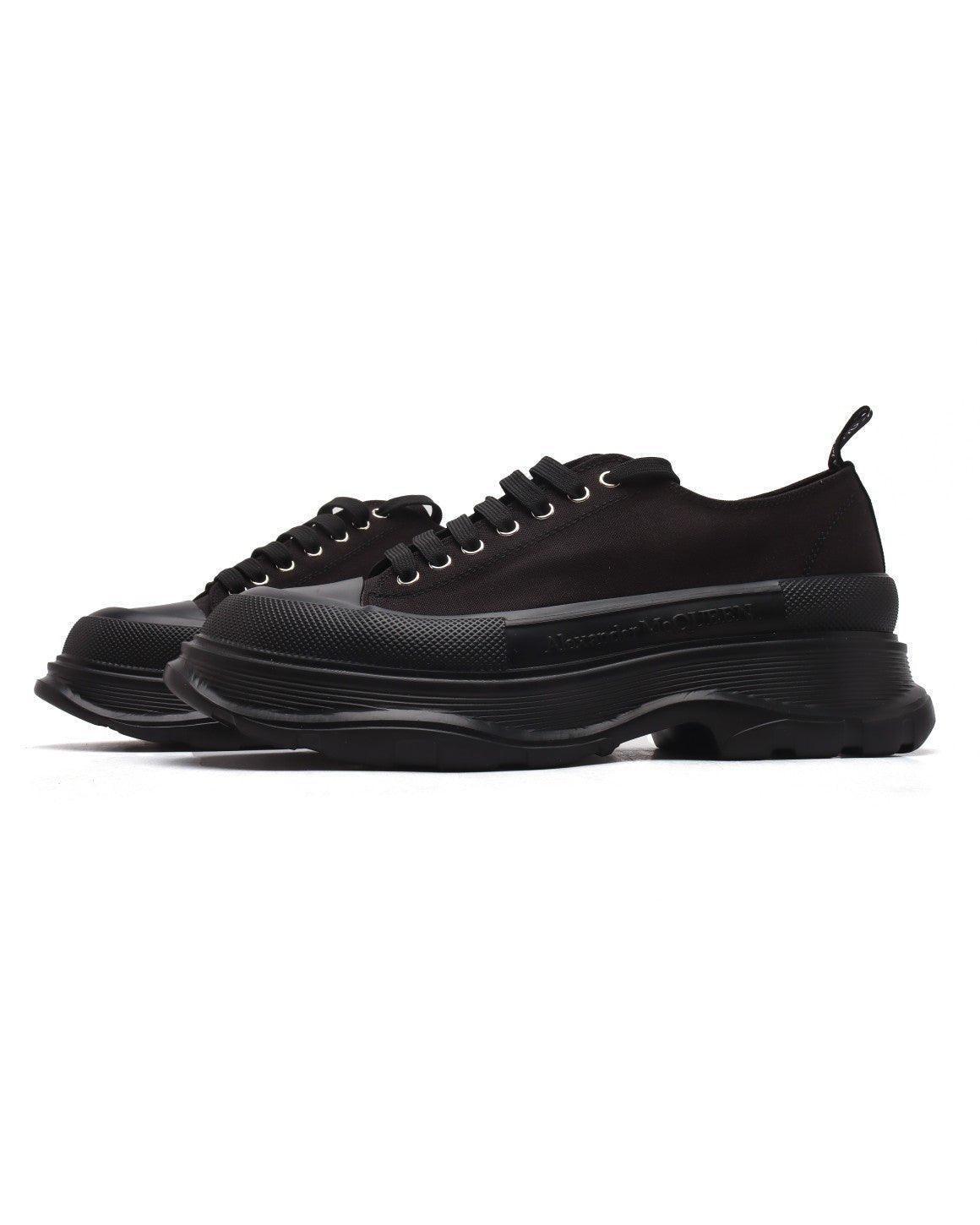 Alexander McQueen Women Tread Slick lace-up Sneakers &