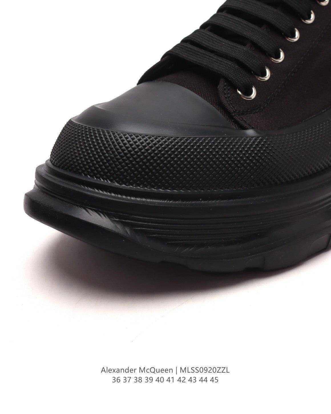 Alexander McQueen Women Tread Slick lace-up Sneakers &
