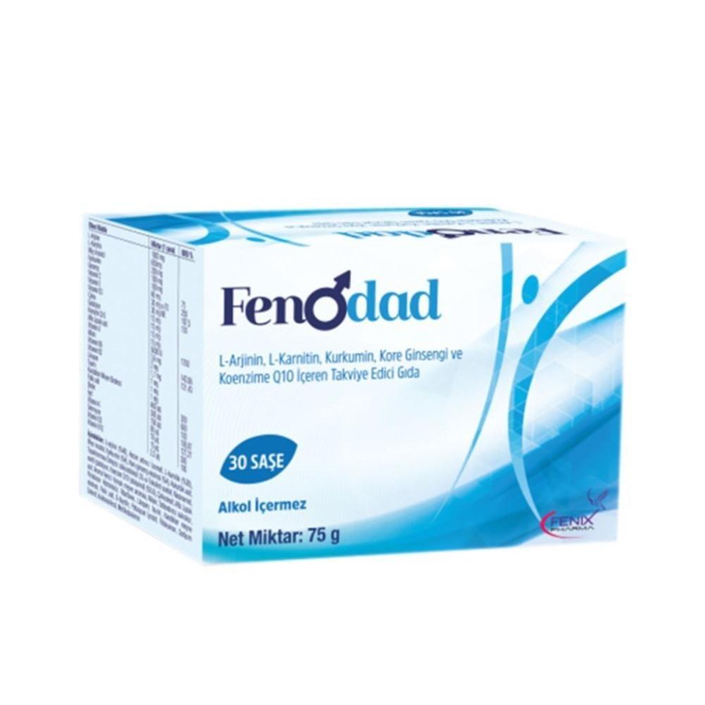 Fenodad - , Energy &amp; Antioxidant Support with Omega-3, Vitamins and Minerals