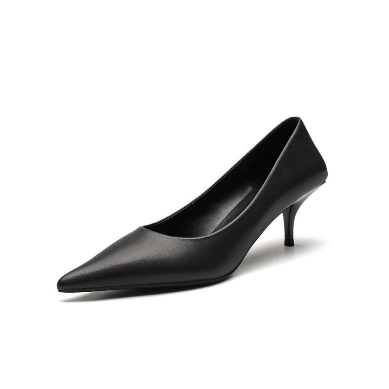 Green Stiletto Pointed Toe High Heels