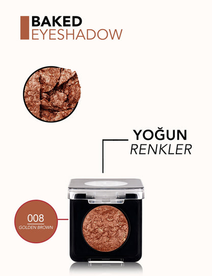 Flormar Baked Eyeshadow High Pigment &amp; Shimmer 5g