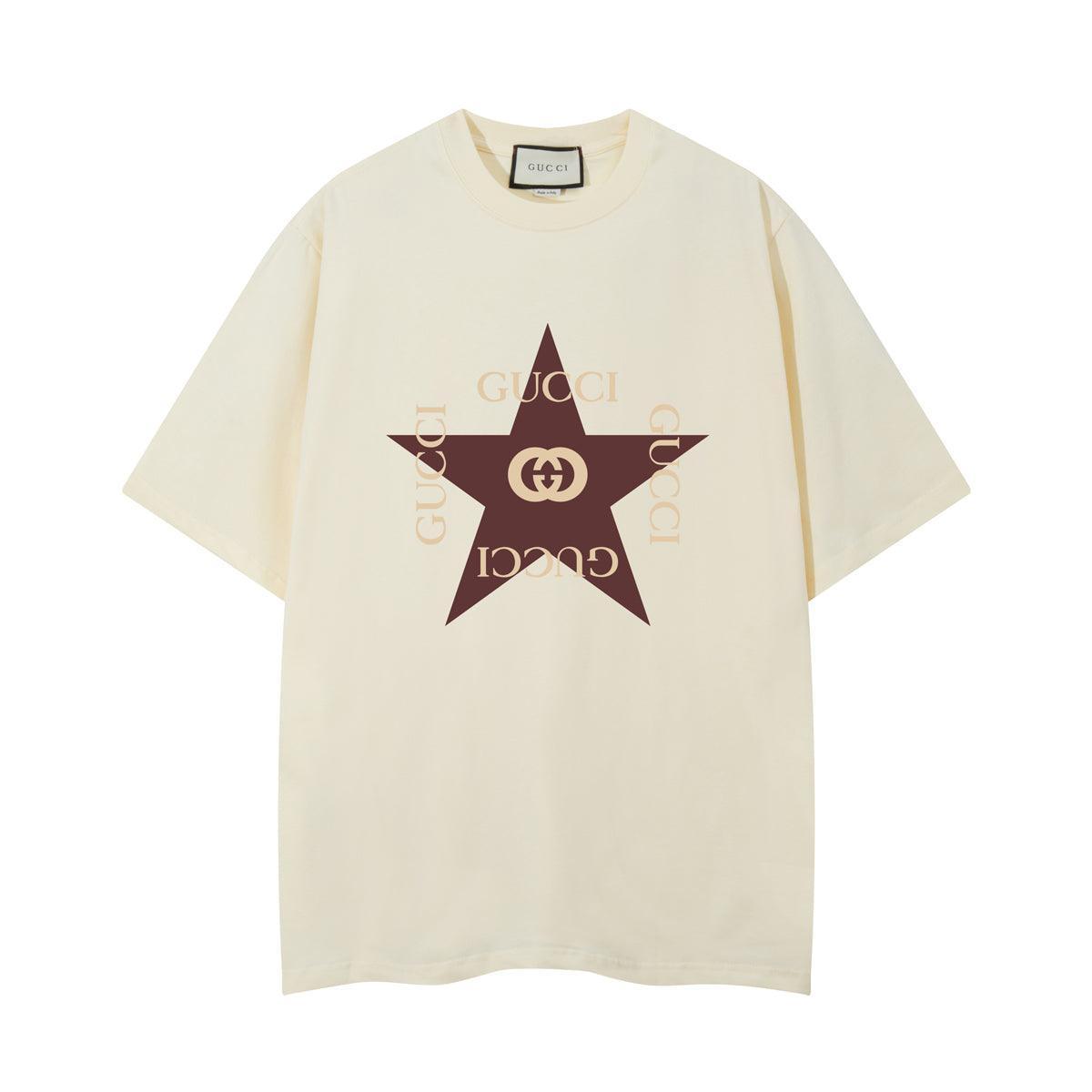 Gucci T-Shirt Beige Crewneck - Luxury Cotton Essential