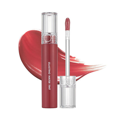 rom&amp;nd Glasting Water Tint: Rose Stream - Hydrating, Non-Sticky &amp; Glossy Lip Gloss for Vibrant Color &amp; Plump Lips