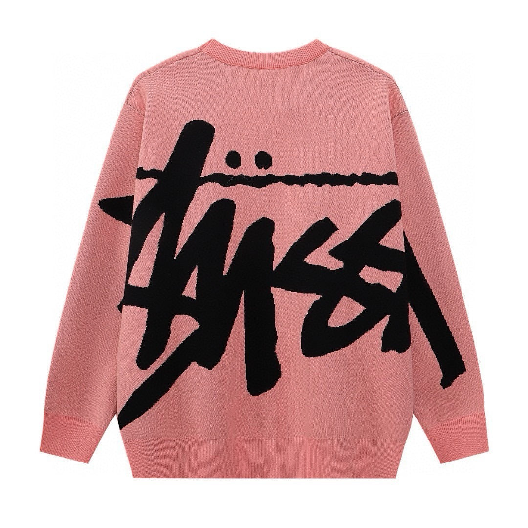 Stussy Stock Sweater - Pink